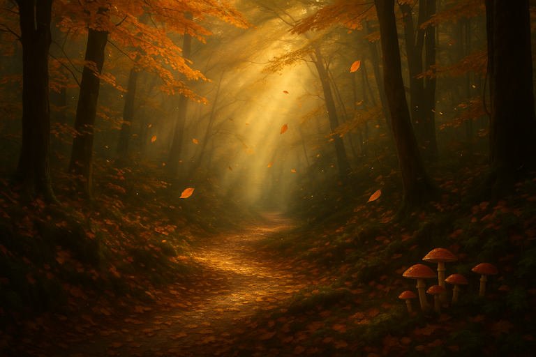 Autumn Wisdom on Letting Go