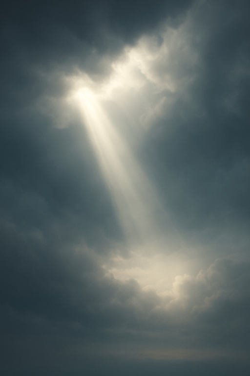 weathering inner storms light break through